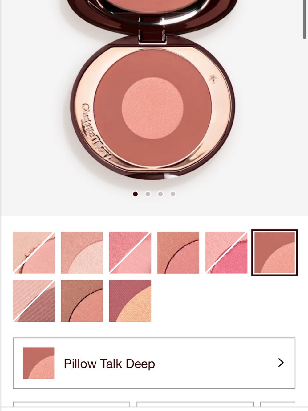 Charlotte Tilbury Pillow Talk Blush-DEEP